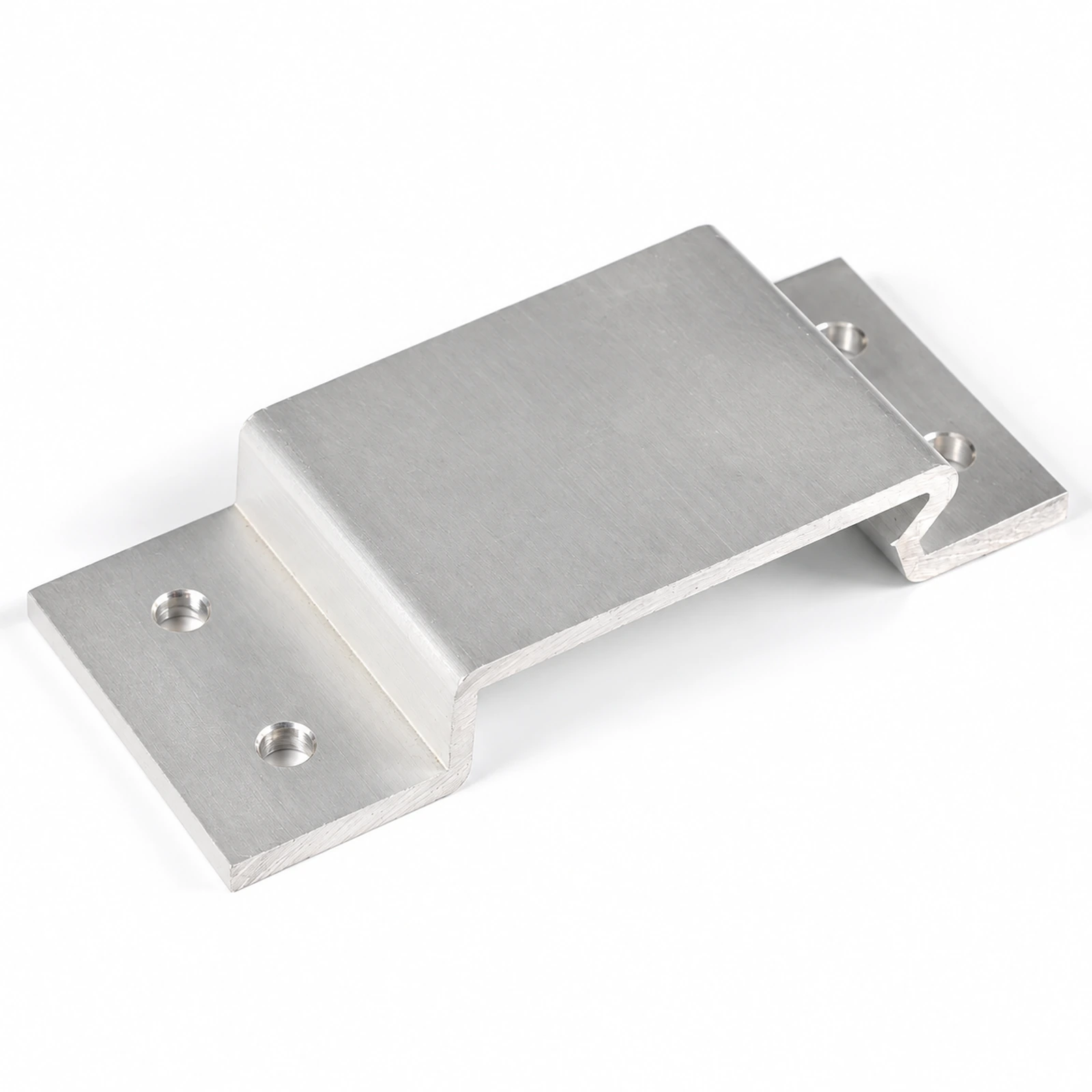Close-up of a beam support bracket