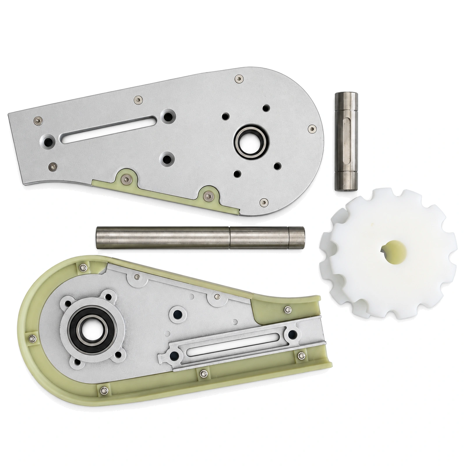 Flexible chain conveyor end unit spare parts