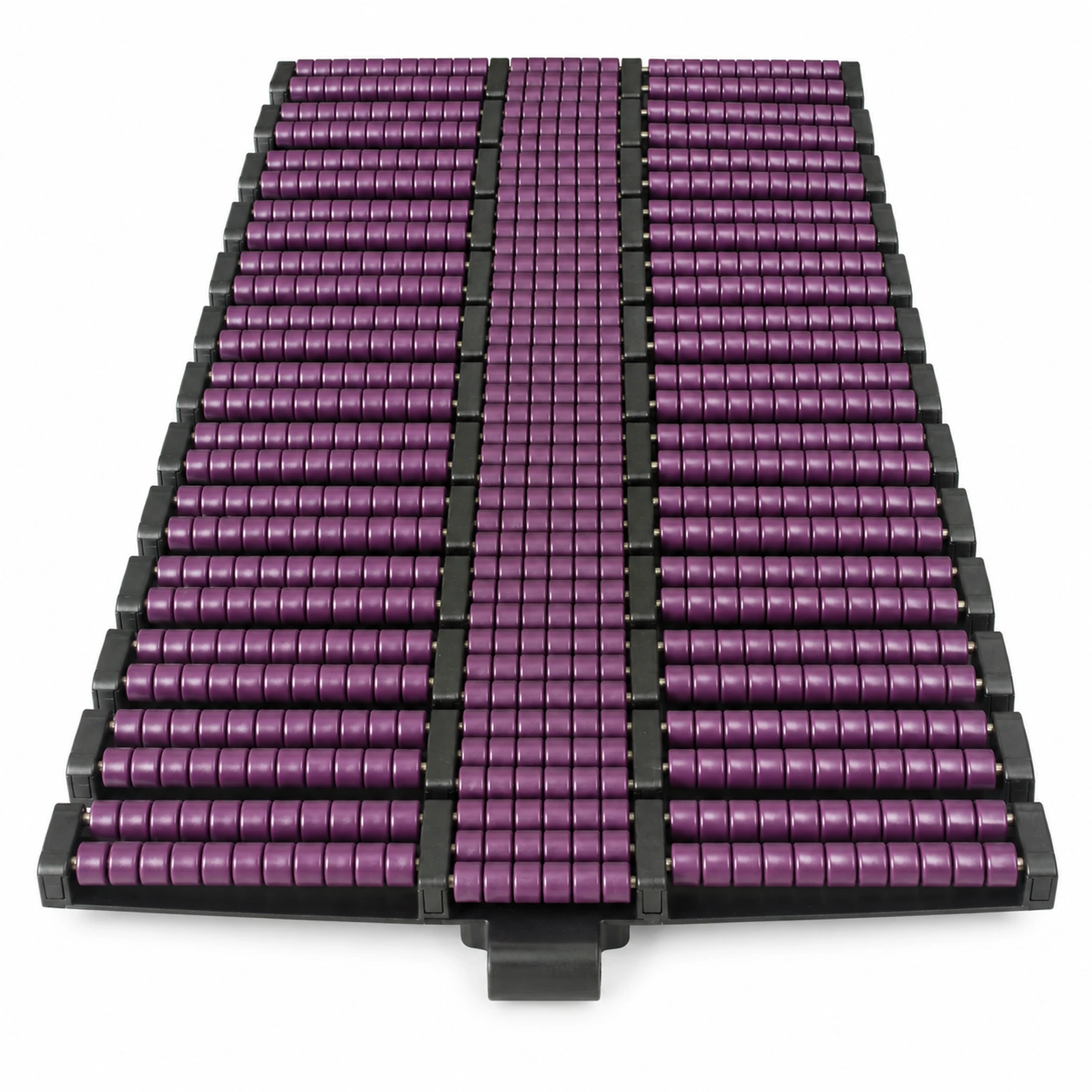 Purple roller-top low back pressure chain