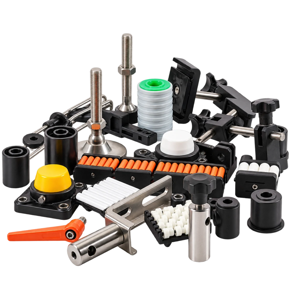 Assorted conveyor components