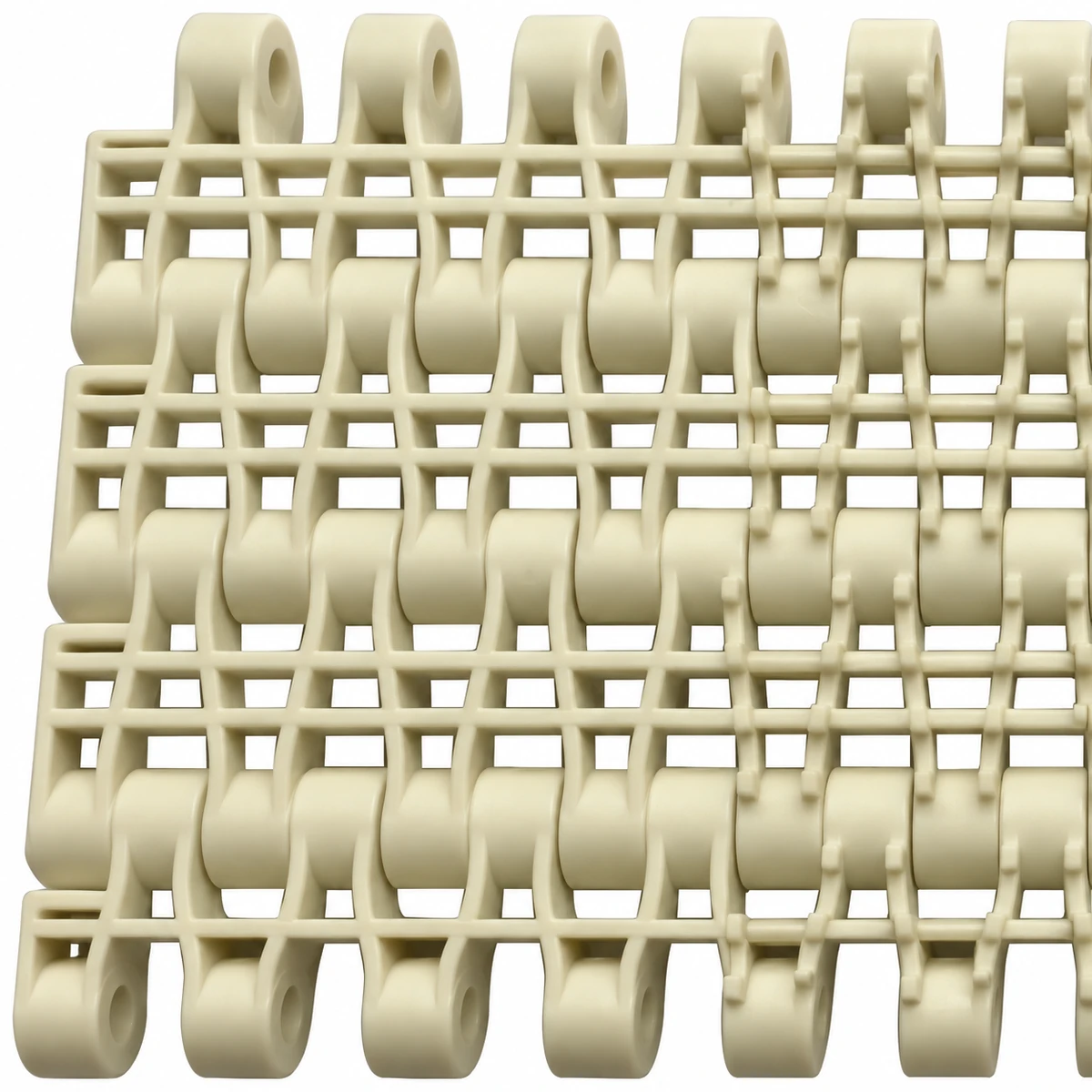 3811 Flush Grid Modular Belt — detail view