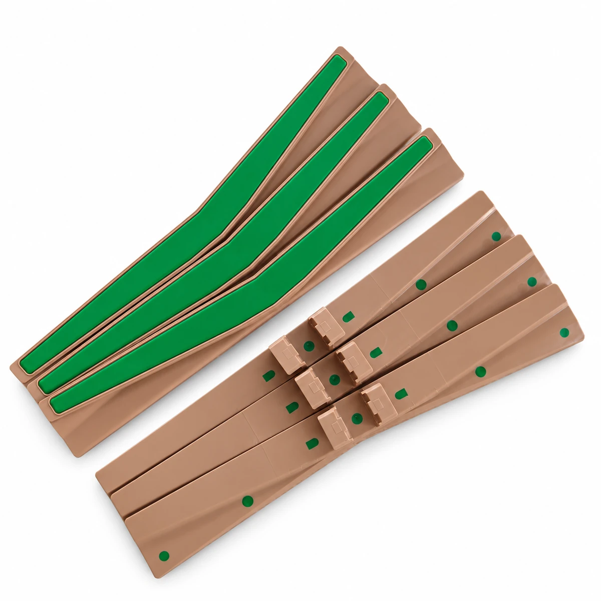 3873 Rubber Top Side Flexing Plate Top Chain — detail view