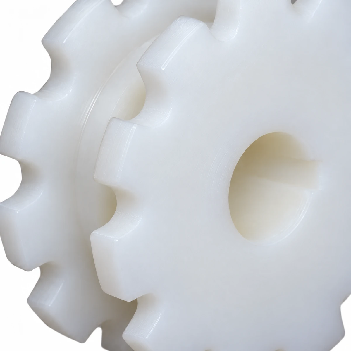 50 machined flexible chain sprocket bore and disc detail