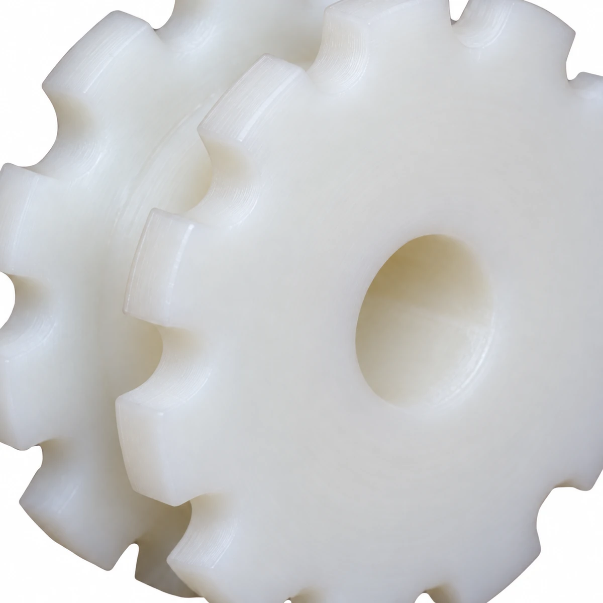 70 machined flexible chain sprocket bore and disc detail