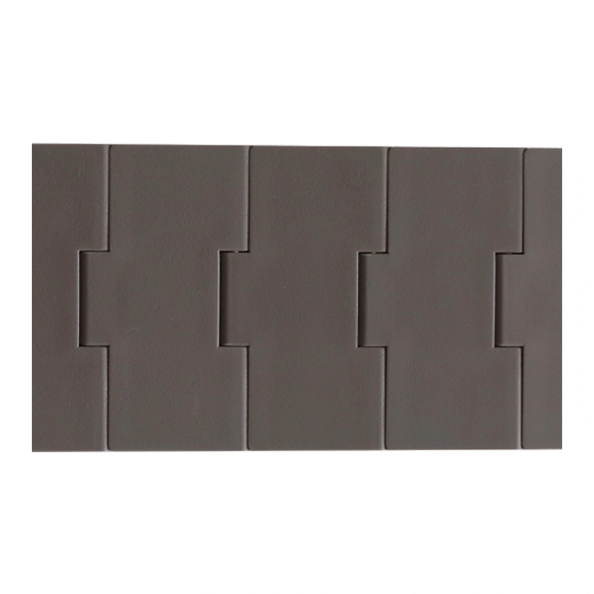 828 K330 Plastic Slat Top Chain — detail view